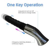 Leten Vibrador Telescópico Estimulador de Punta Gastric para Mujeres Elevación Automática Arriba y Abajo Estimulación de Clímax Leten - details 3