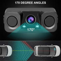 Kit de Sensor de estacionamiento 3 en 1, sistema de pantalla LED Parktronic Visible, Monitor de respaldo, cámara de marcha atrás, alarma de Radar de marcha atrás - details 8
