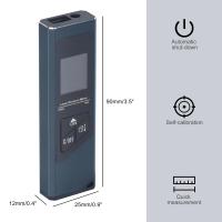 Medidor de distancia láser de nivel Digital, telémetro portátil de carga Usb, regla de medición infrarroja, 40M - details 3