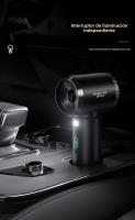 🔥   Aspiradora 5 en 1 Inalámbrica para Coches y Hogar 🚗 ✨   - Sopla, Aspira, Infla, Vacía e Ilumina (6000Pa, 4000mAh, Tipo-C) + 8 Accesorios y Bolsa de Almacenaje - details 6