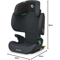 Coche Respaldo Alto, 3,5 - 12 años, 100 - 150 cm, Silla Coche ISOFIX, Protección Impactos Laterales G-CELL, Altura Ajustable, Abrochado Rápido y Fácil, Gris Básico - details 10