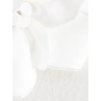 BUNO-Tops cortos elegantes con cordones y tirantes finos con flores en 3d para mujer, Tops de tubo sin mangas con espalda descubierta, Tops de playa a la moda para mujer 2024 - details 2
