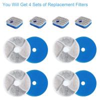 Filtros de Agua para Fuente Automática para Mascotas Paquete de 4, Tamaño 4.13 pulgadas, Para Fuente de Agua para Gatos - details 3
