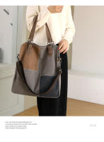 Bolsos de empalme retro para mujeres, bolsos de lona de gran capacidad, bolsos de hombro para mujeres - details 2