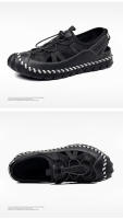 Nuevas Sandalias de Cuero Transpirable para Hombres Estilo Casual de Verano Versátil con Diseño de Hueco - details 17