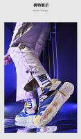 Zapatos coloridos de moda versátiles de explosión de tendencia cálida densa gruesa de cuero genuino para hombres - details 7