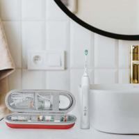 Caja de almacenamiento de cepillo de dientes eléctrico EVA, carcasa dura, Estuche De Viaje para cepillo de dientes vacío, gran capacidad, resistente a impactos - details 5