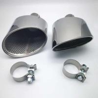2 uds Audi RS3 RS4 RS5 RS6 RS7 doble punta interior para S3 S4 S5 S6 sistema de escape silenciador tubo de escape - details 9