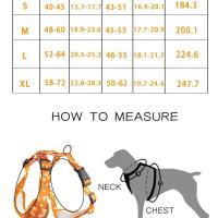 Arnés tracción perro, chaleco reflectante ustable caminar, correas de seguridad transpirables, suministros para mascotas - details 7