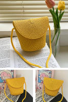 Bolso pequeño de mano para mujer hecho a mano de tela, mini bolso de playa tipo cubo y bolsos de hombro para damas - details 10