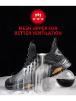 Zapatos de Trabajo para Hombres con Punta de Acero a Prueba de Golpes y Anti-perforación Transpirables Cómodos con Suela Suave Zapatos de Seguridad Protectoros para Hombres Hechos en China - details 8