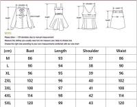 Novedad de verano, vestidos de gasa de retales para mujer, vestido Midi holgado Irregular de manga corta de Color sólido, ropa elegante de moda para mujer - details 0