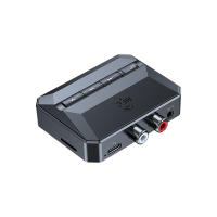 VAORLO Receptor de Audio con Bluetooth 5,3, adaptador inalámbrico de 3,5mm NFC, AUX, RCA, R/L, USB, u-disk/tarjeta TF, reproducción de música estéreo HIFI sin pérdidas con micrófono - details 14