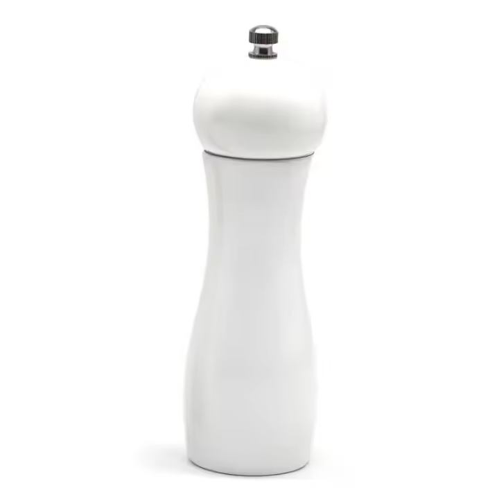 Molinillo de sal y pimienta con molinillo de cerámica ajustable, elegante pimentero para especias frescas - 1