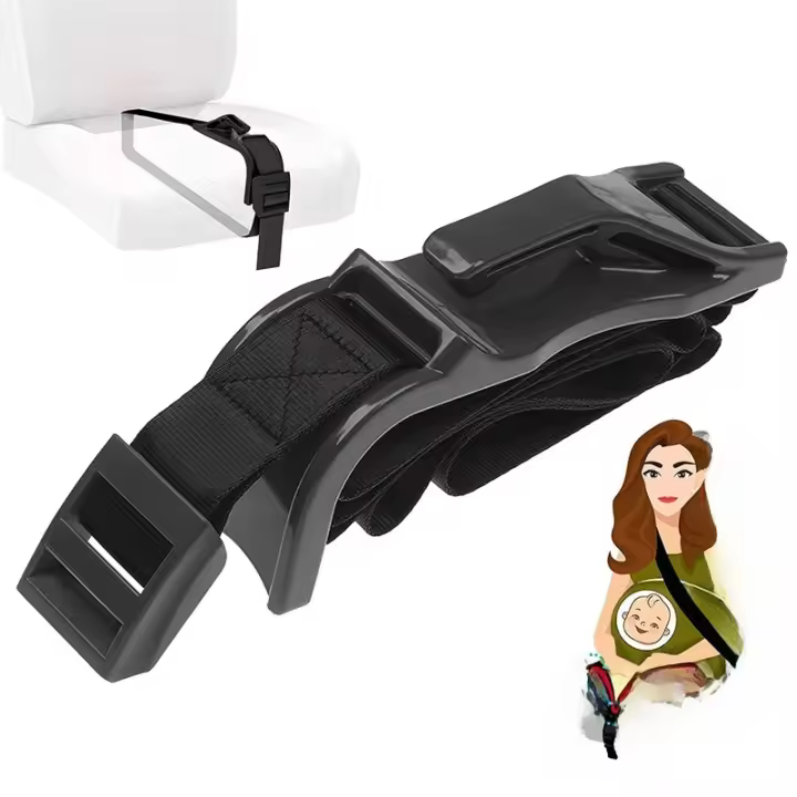Cinturón de maternidad de 21,5*6 CM, cinturón de seguridad práctico, cinturón de seguridad de maternidad para automóvil, ajustable para que viajen mujeres embarazadas - 1