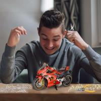 Piececool-Kits de construcción de modelos de motocicleta III, rompecabezas 3D de Metal, Juguetes DIY, rompecabezas para adolescentes, regalo para adultos - details 0