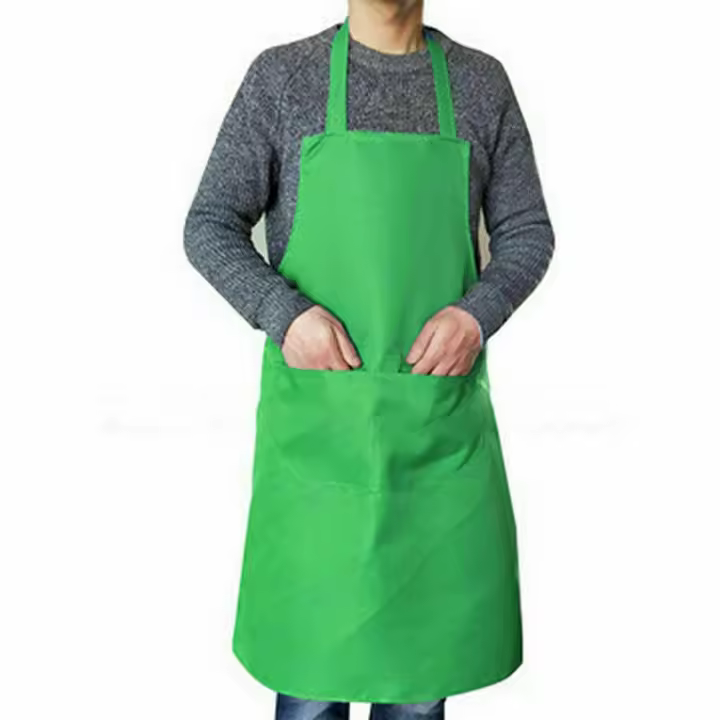 Sin mangas Universal a prueba de aceite mantener la ropa limpia restaurante cocina accesorios de cocina paños para eructar delantales con pechera - 1