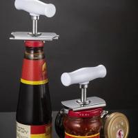 Abrebotellas Ajustable Multifuncional de Acero Inoxidable Abre Tarros sin Esfuerzo para Cocina y Dinería - details 0