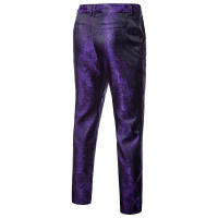 Traje de vestido de cachemir de 2 piezas para hombre, conjuntos de pantalones de Blazer de boda de fiesta - details 15