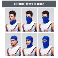 Cycling Caps Summer Sun Ultra UV Protection Thin Motorcycle Face Mask Cycling Balaclava Full Cover Face Mask Hat Lycra Ski Neck - details 6