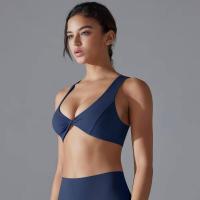 Chaleco de nailon de color sólido para yoga para mujer, sujetador deportivo transpirable, secado rápido - details 7
