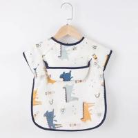 Babero de manga larga para bebé y niño pequeño, bufanda impermeable, delantal de alimentación con bolsillo, paño para eructar - details 3