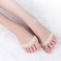 EiD-almohadillas para el antepié de cinco dedos de los pies para mujer, medias plantillas de tacón alto, callos, callos, cuidado del dolor de pies, calcetines de choque, insertos - details 19