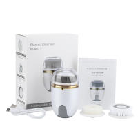 Cepillo de limpieza Facial 3 en 1, exfoliante Facial de silicona, limpiador eléctrico de poros, espinillas, limpieza profunda de la piel, masaje exfoliante - details 9