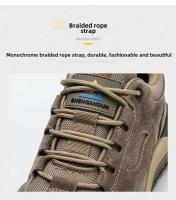 Zapatos de trabajo anticompresión con puntera de acero, botas de seguridad industrial antipinchazos, resistentes a quemaduras, electricista - details 12