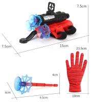 Juego de 1 Tirador de telaraña para niños, de Spiderman Juego, diversión Juego educativo para niños, lanzador de muñeca, Juego de araña, Héroe de Cosplay, lanzador de muñeca, regalo - details 0
