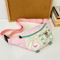 Bolso cruzado portátil para chica, bolso de pecho de estilo japonés, impermeable, para correr, riñonera, bolsa de nailon con contraste de Color para teléfono, para chicas adolescentes - details 3