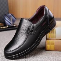 Zapatos hechos a mano de cuero genuino, zapatos informales para hombres, zapatos para caminar con plataforma plana, calzado para exteriores, mocasines, zapatillas transpirables - details 27