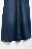 Vestido Vaquero Retro Sin Mangas Ajustado con Cintura Invertida Minivestido Informal de Moda para Mujer de Otoño de China Continental - details 6