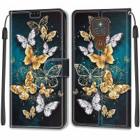 Funda tipo billetera de mariposa para Moto E7 Plus G9 Play G10 Power G20 G30, cubierta trasera protectora de cuero con tapa magnética y ranura para tarjeta - details 48