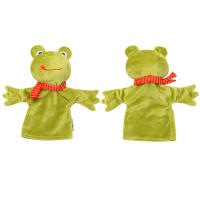 Marionetas de dedos de mano de animales de dibujos animados para niños, juguetes de aprendizaje de Educación Temprana, lindo muñeco de felpa para padres e hijos - details 1