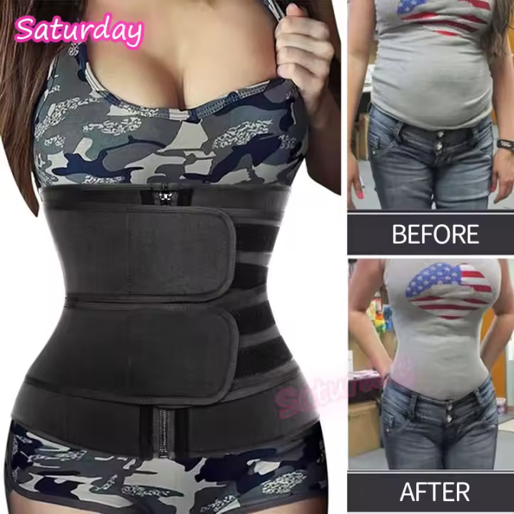 Entrenador de Cintura de Neopreno Moldeador de Cuerpo Adelgazante para Mujeres - 1