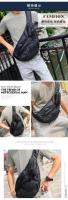 Mochila con eslinga para hombre, bolsos de hombro cruzados, deportes militares tácticos, viaje, impermeable, de nailon, bandolera para el pecho - details 1