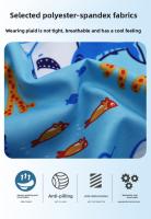 Pantalones de playa para niños, bañadores que se pueden usar en el agua, de secado rápido, red interna, pantalones cortos sueltos para deportes acuáticos tanto para niños como para niñas - details 2