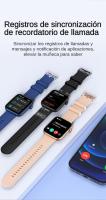 Reloj Inteligente Hombre Mujer, Smartwatch SANLEPUS con 2.01
