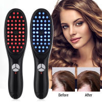 Cepillo de Masaje para Piel con Tecnología de Luz Azul y Roja Herramienta de Estilo Eléctrico para Prevención de Pérdida de Cabello y Crecimiento del Cabello - details 9
