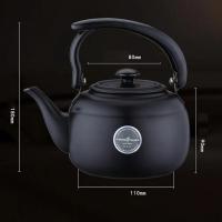 Stainless Steel Teapot Coffee Kettle Kitchen Restaurant Kitchenware 1000ML