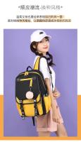 Mochila de escuela secundaria de estilo coreano para adolescentes, mochila de moda en blanco y negro para estudiantes, mochila escolar, bonita bolsa de libros - details 4