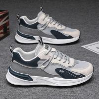 Zapatillas de críquet para hombre, zapatos deportivos informales, versátiles, transpirables, de malla, nuevas - details 14