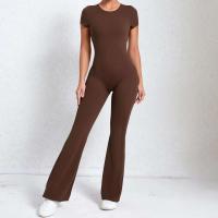 Conjunto de Yoga Ouwu Monos Deportivos para Mujeres Manga Corta, Pantalones Acampados - details 40