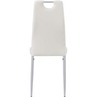Sillas de Comedor Juego de 4 Sillas de Metal para Cocina, Silla de Mesa Comoda Silla con Asiento Tapizado, Negro - details 119