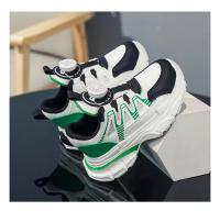 Zapatos deportivos de compañero de clase verano nuevos zapatos para correr al aire libre transpirables de malla única zapatos medianos y grandes para niños y niñas de suela suave para papá - details 2
