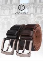 BUNO Auténtico Cuero de Vaca Belts Capa Superior de Moda de Diseñador para Hombres Alta Calidad - details 0