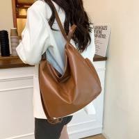 Bolso Hobo de Color sólido, bolso de hombro de piel sintética con cremallera, bolso cruzado multifunción impermeable, mochila para mujer - details 10