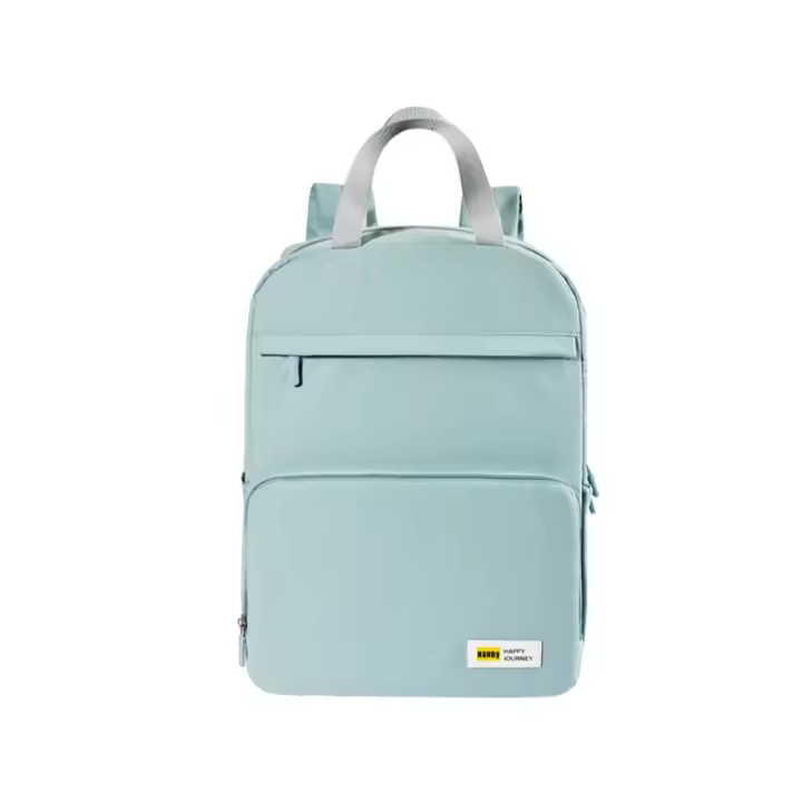 Mochila plegable Oxford práctica, mochila de senderismo de Color sólido con múltiples bolsillos, mochila escolar ligera de gran capacidad para estudiantes para hombres - 1