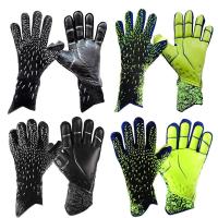 Guantes deportivos gruesos para adultos y adolescentes, Manoplas de portero de fútbol con agarre fuerte - details 3